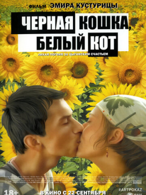 Черная кошка, белый кот 